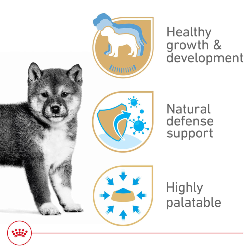 Royal Canin Cachorro Nutricion para Crecimiento, mezcla equilibrada de nutrientes clave.