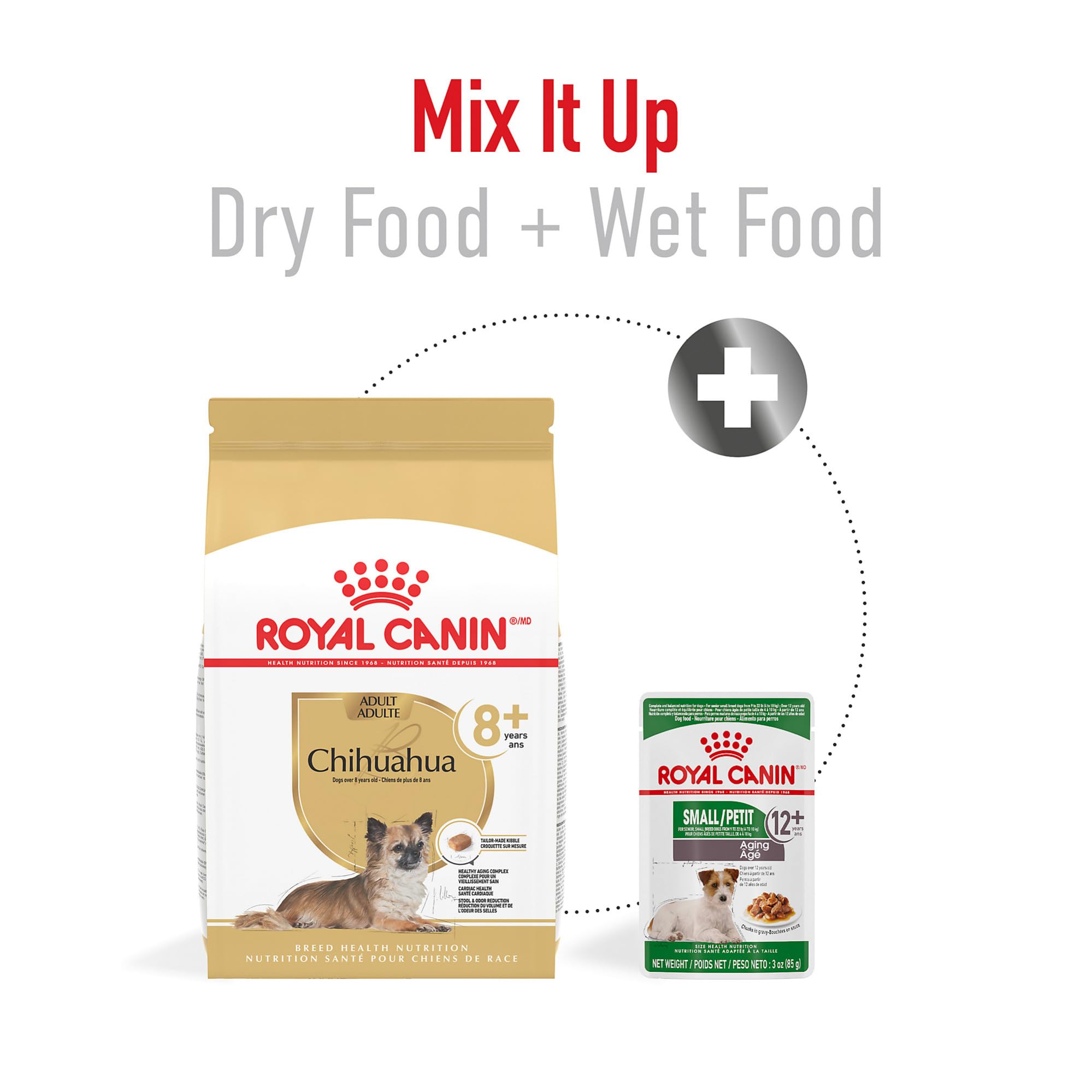 Royal Canin Chihuahua Adult 8+ digestión suave gracias a proteínas altamente digestibles
