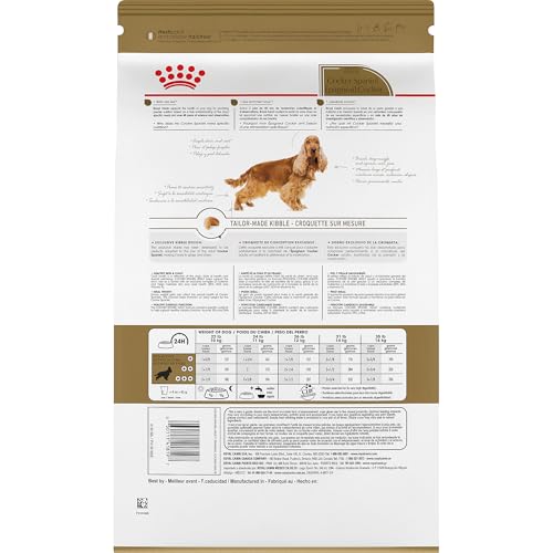 Royal Canin Cocker Spaniel Adulta, bolsa de 2,7 kg para dieta específica