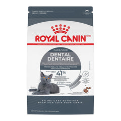 Royal Canin Cuidado Dental para gatos, alimento seco para adultos, promueve salud bucal.