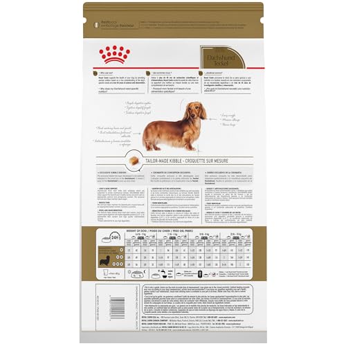 Royal Canin Dachshund Adult, croquetas mini para mordida cómoda.