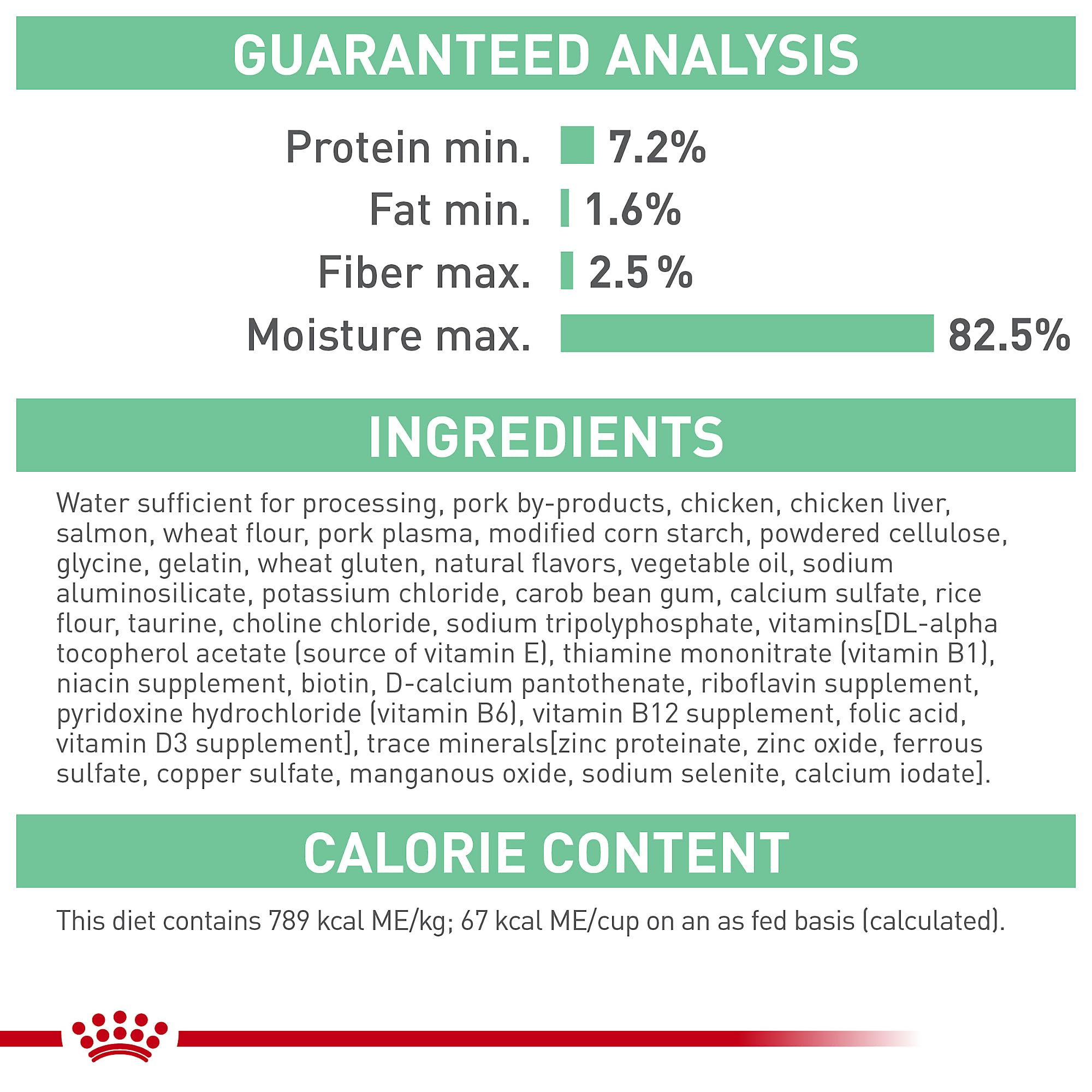 ROYAL CANIN Digestive Care: textura suave en salsa que facilita comer