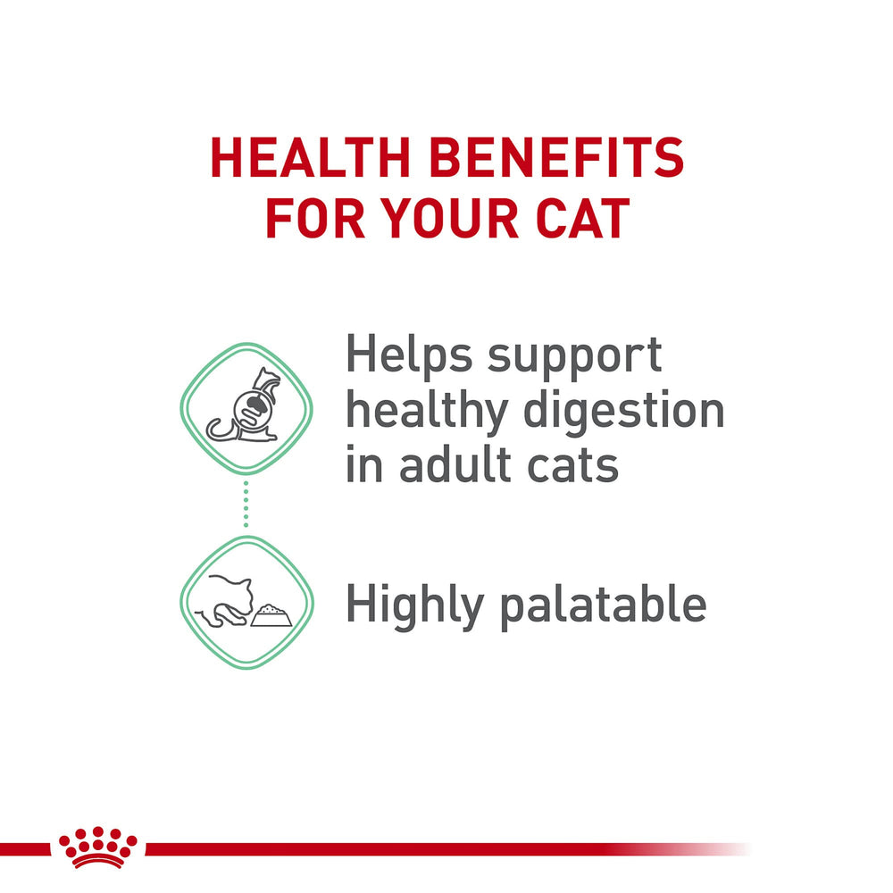 Royal Canin Digestive Care: nutrición equilibrada con vitaminas y minerales para bienestar general.