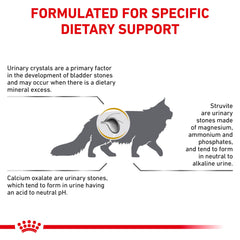 Ración servida en tazón con ROYAL CANIN Feline URINARY SO Seco.
