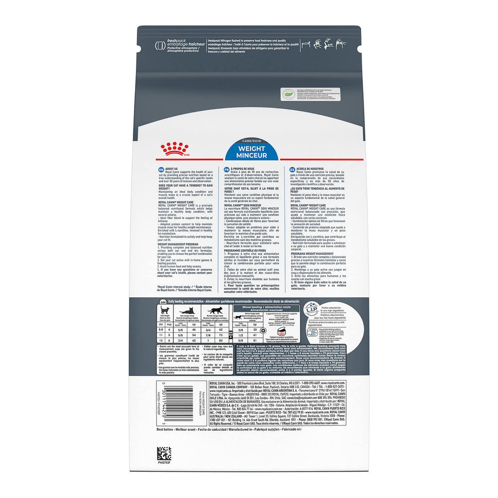 Royal Canin Feline Weight Care: croquetas visibles para el control de peso felino