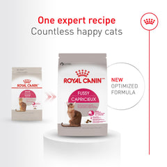 ROYAL CANIN Fussy croquetas crujientes, sabor ave para despertar el apetito.