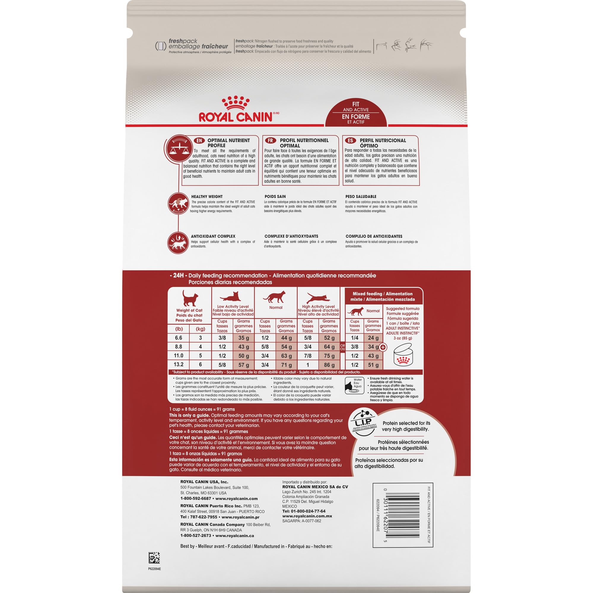 Royal Canin Gato croquetas secas para actividad diaria y bienestar