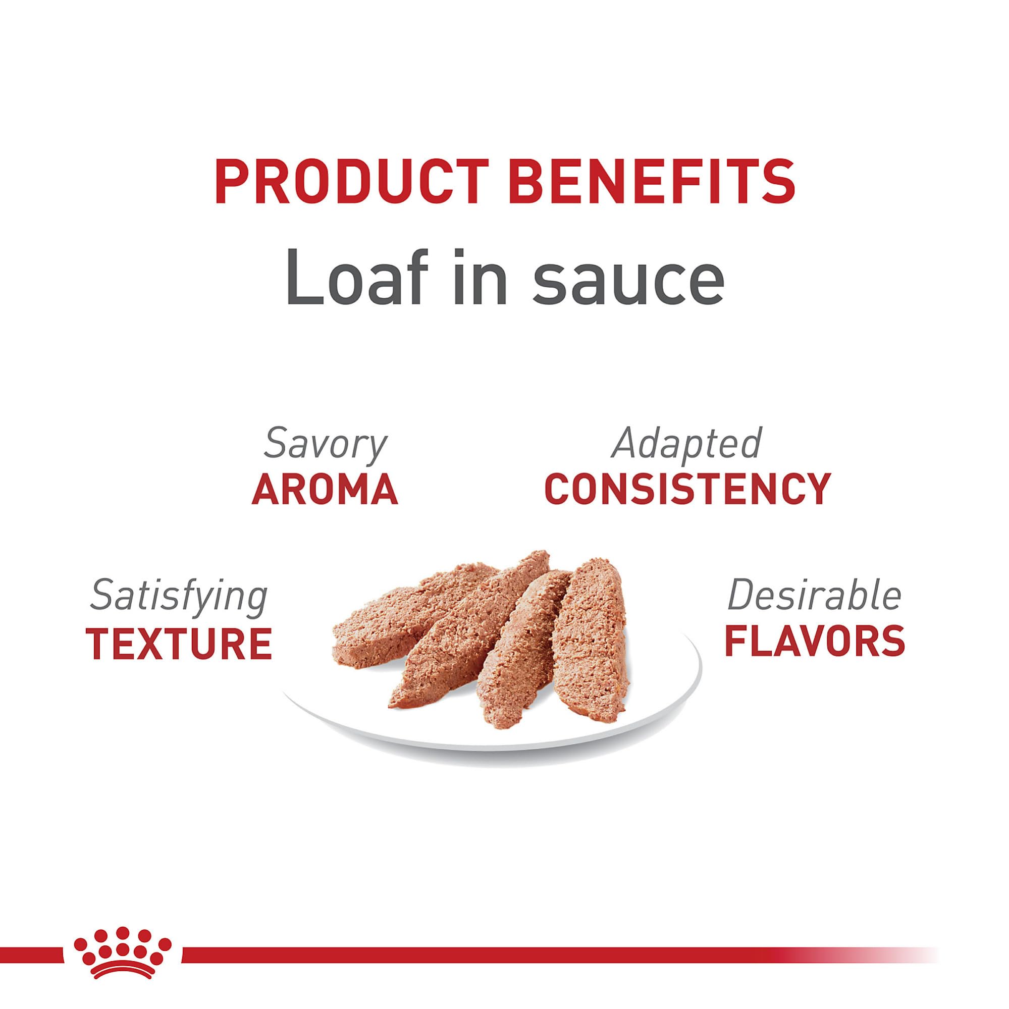 ROYAL CANIN GATO en salsa; nutrición equilibrada para gatos adultos con control de peso.