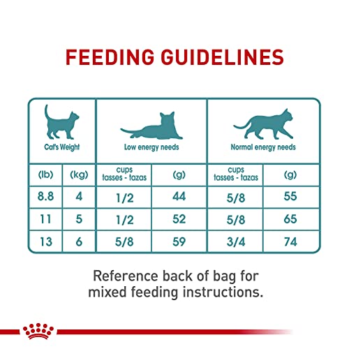 Royal Canin Hairball Care nutrición específica para gatos adultos.