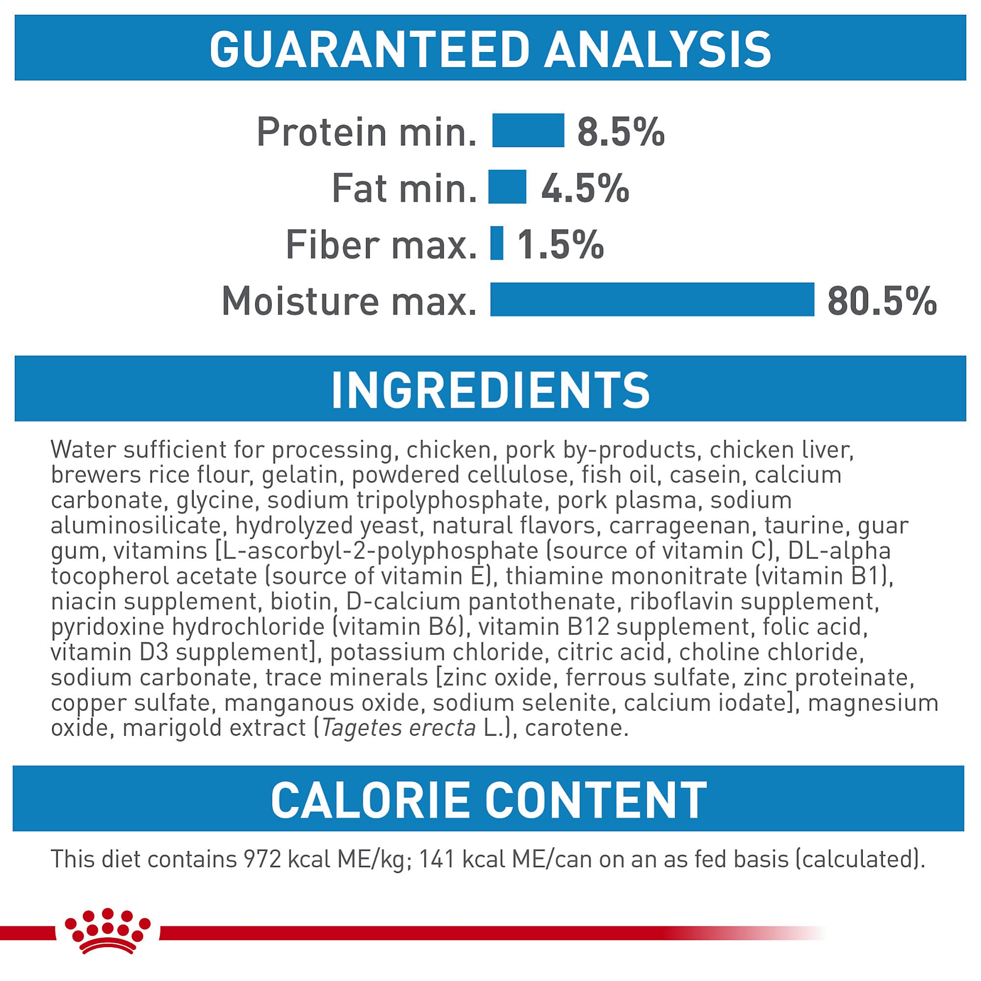 Royal Canin Mousse en Salsa: prebióticos y proteínas digestibles