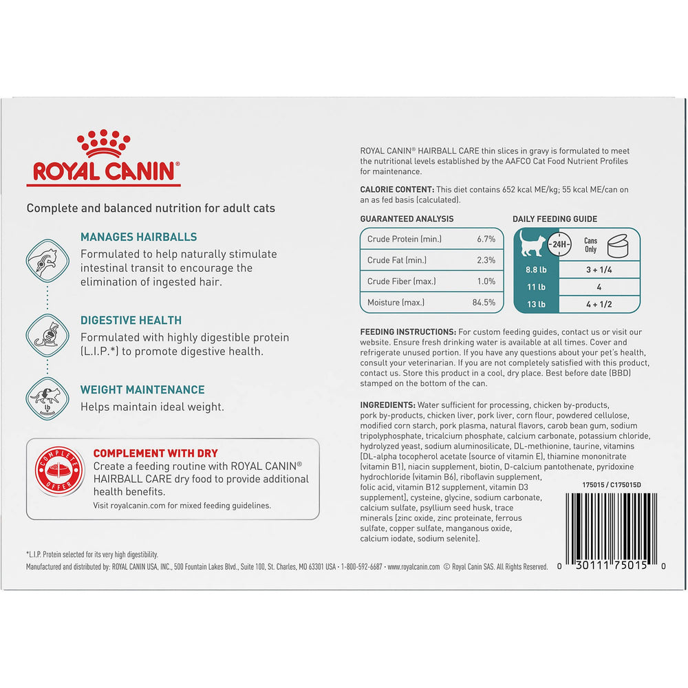 ROYAL CANIN mezcla-de-fibras: soporte digestivo para gatos con tendencia a bolas de pelo.
