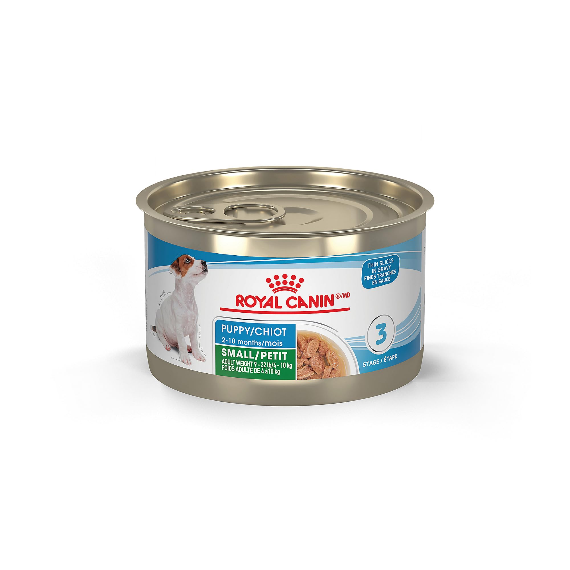 ROYAL CANIN Size Small Puppy rodajas finas en salsa, fácil de comer para cachorros