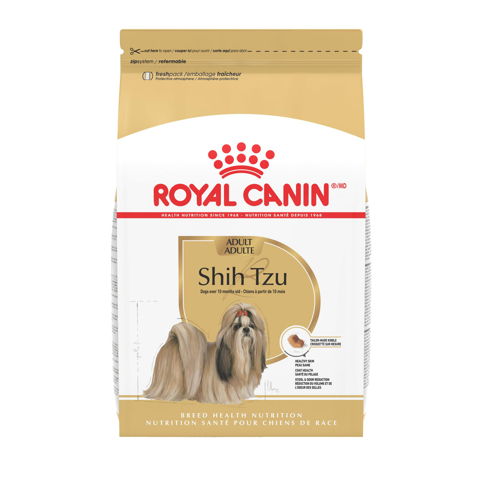 Royal Canin Shih Tzu Adulta, bolsa de 4,5 kg, pelaje suave y piel sana.