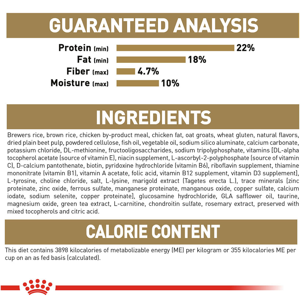 Royal Canin Shih Tzu, porciones prácticas listas para servir.