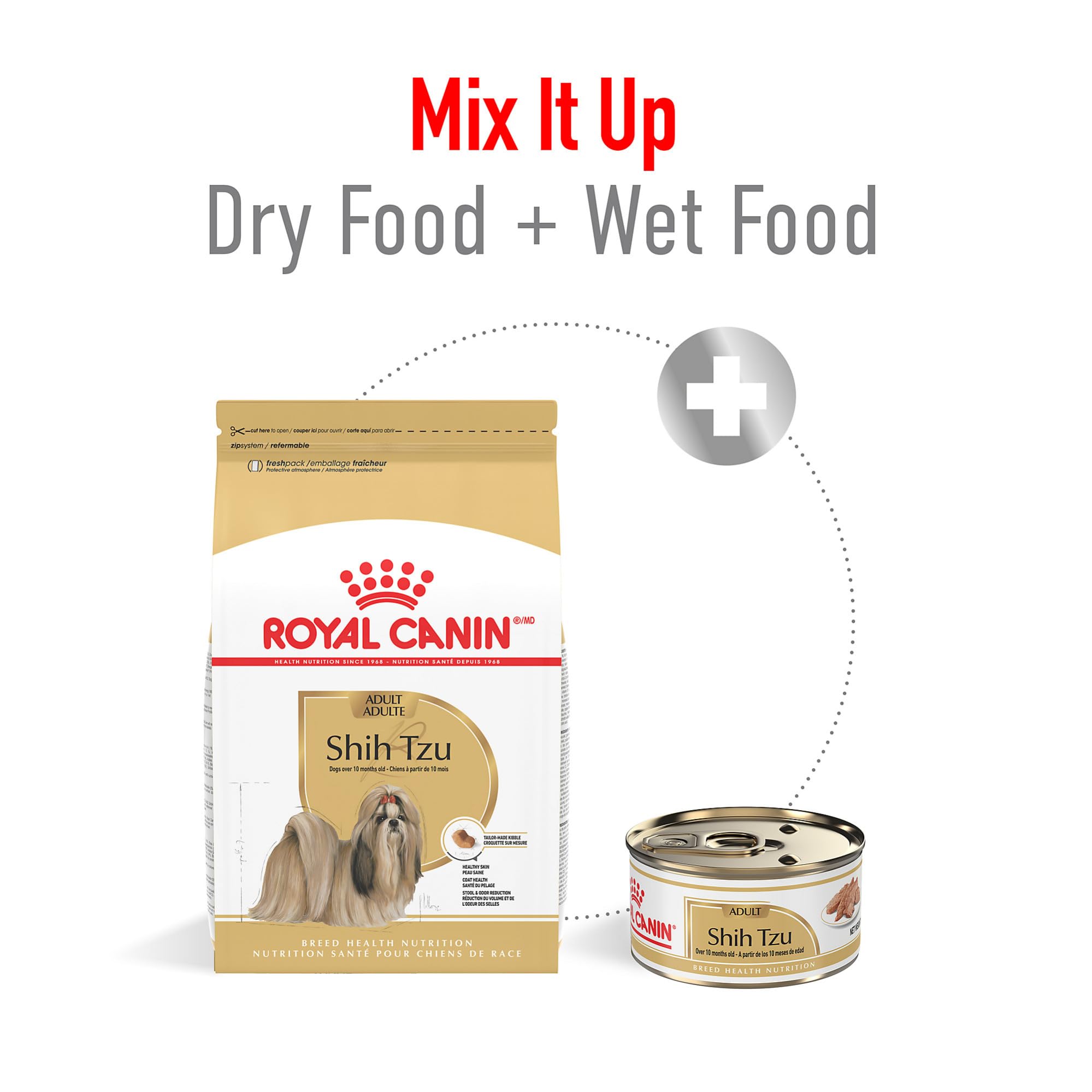 Royal Canin Shih Tzu, tamaño de croqueta adecuado para perros pequeños.