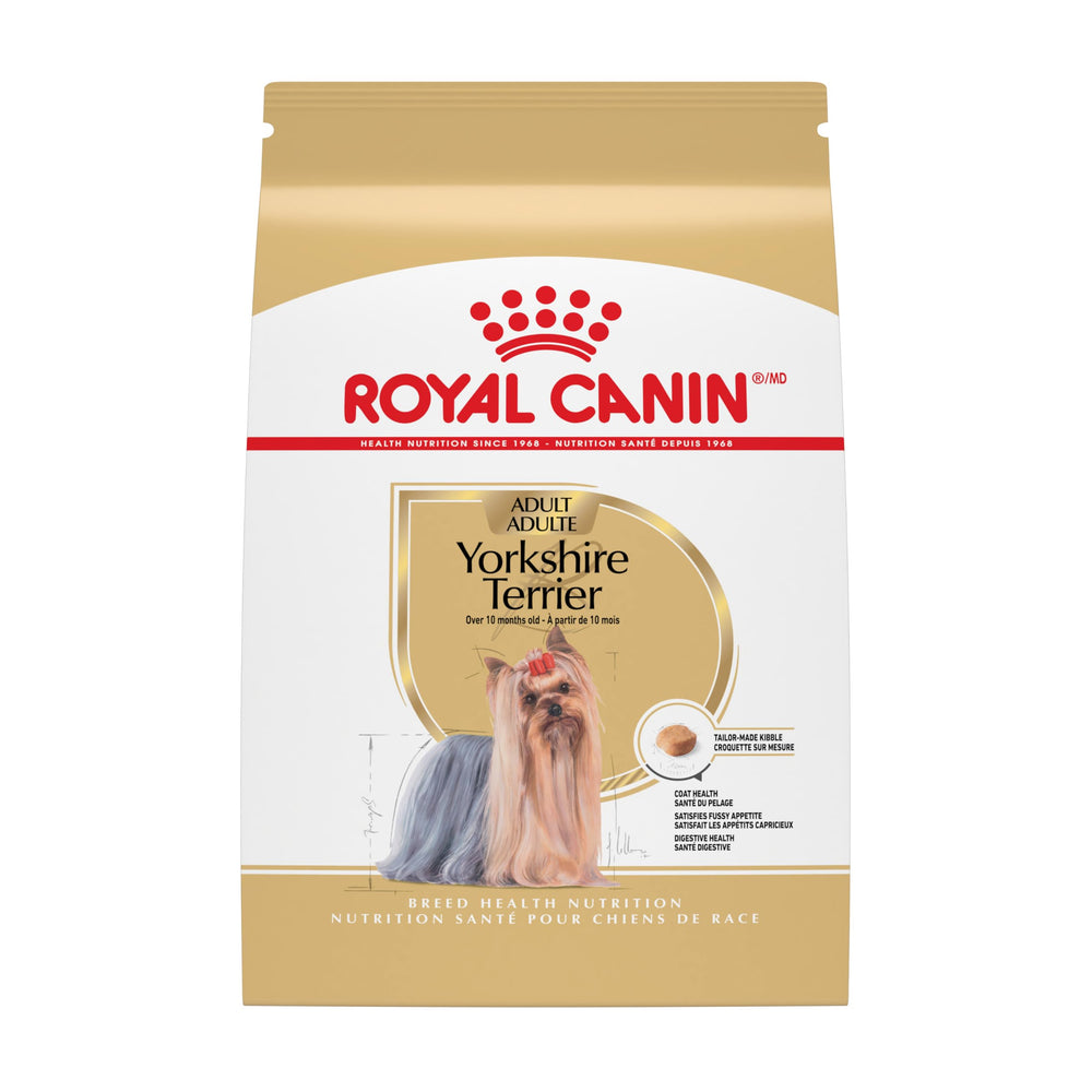 Royal Canin Yorkshire Terrier Adulto: croqueta crujiente facilita la masticación en razas pequeñas.