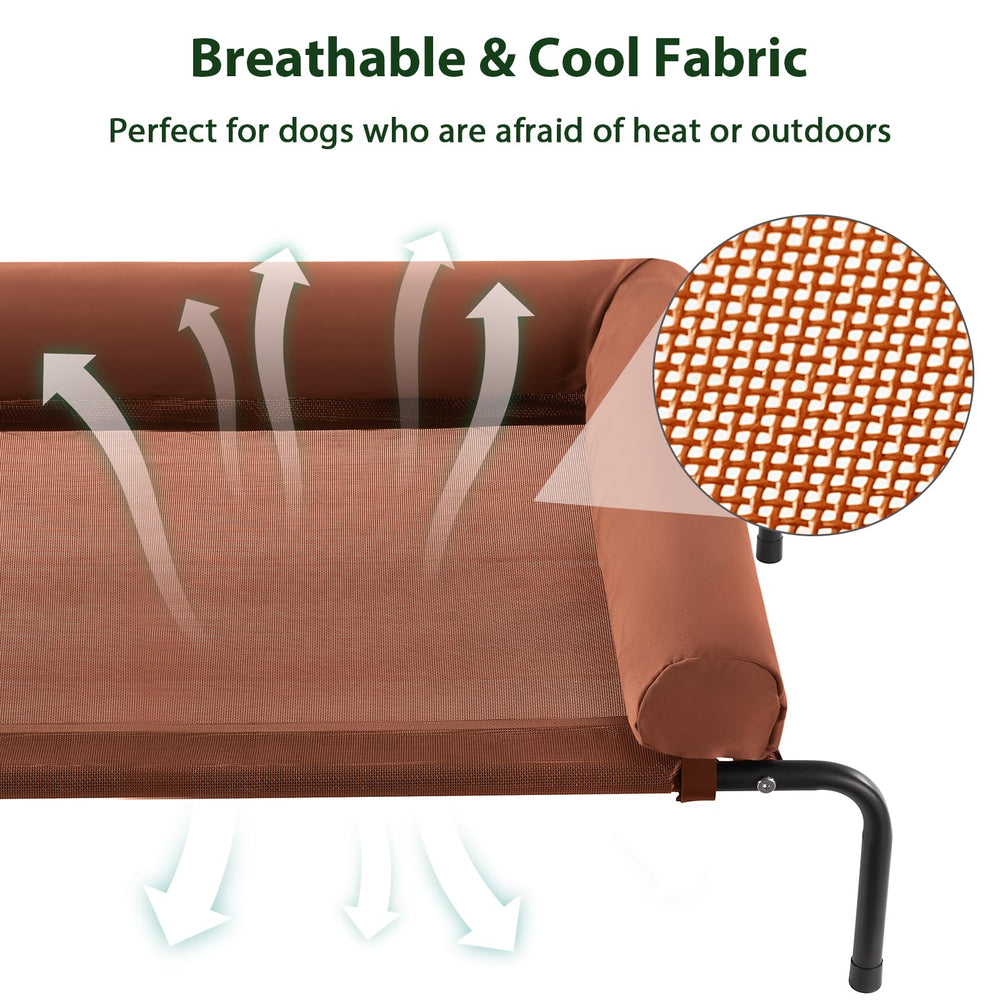 Cama RRPETHOME con cabecera inclinada que apoya el cuello.