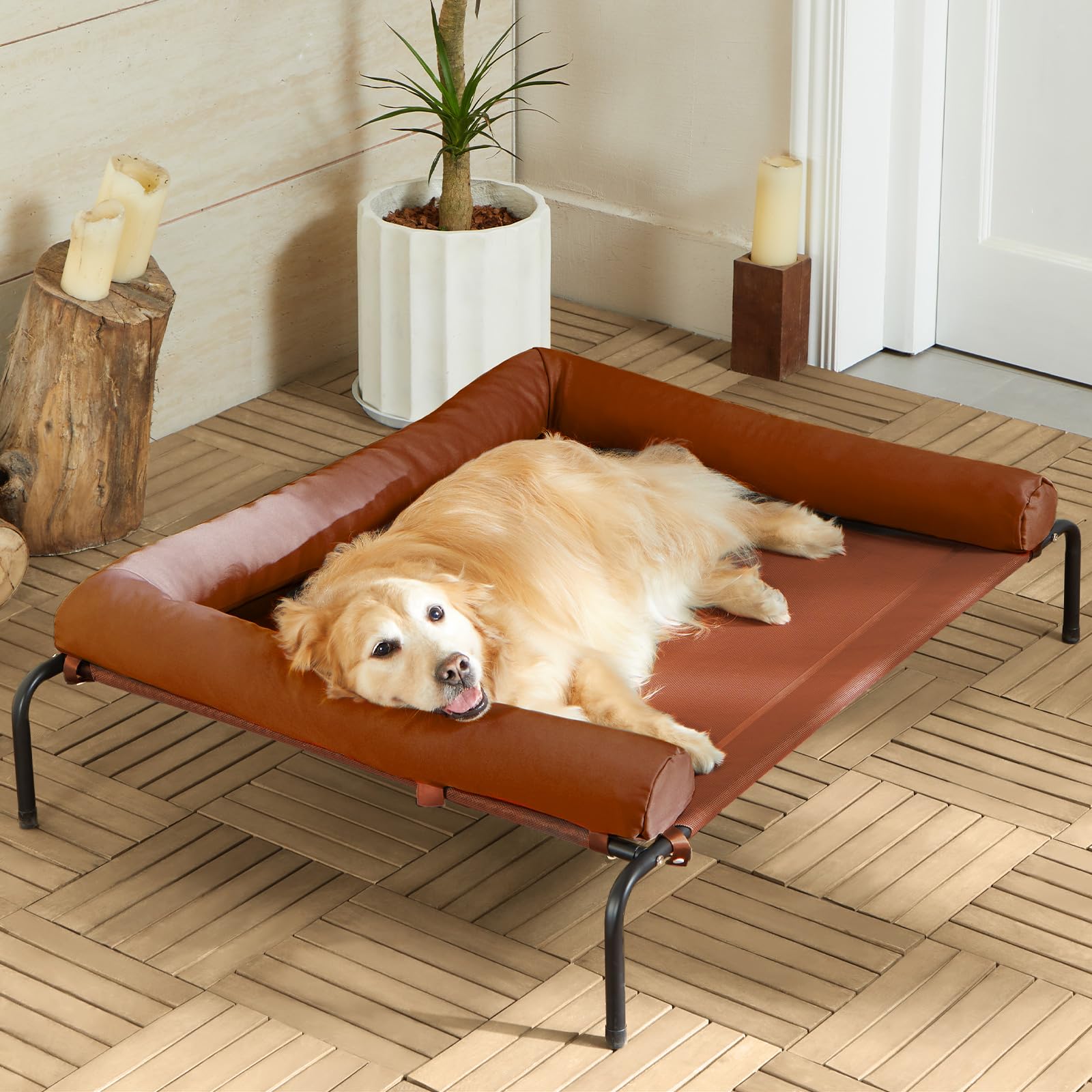 RRPETHOME cama elevable ligera y portátil para viajar.