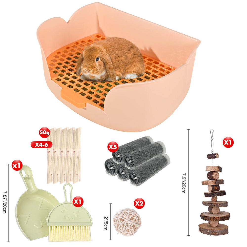 RUBYHOME bandeja de tres lados con barrera elevada para evitar salpicaduras.