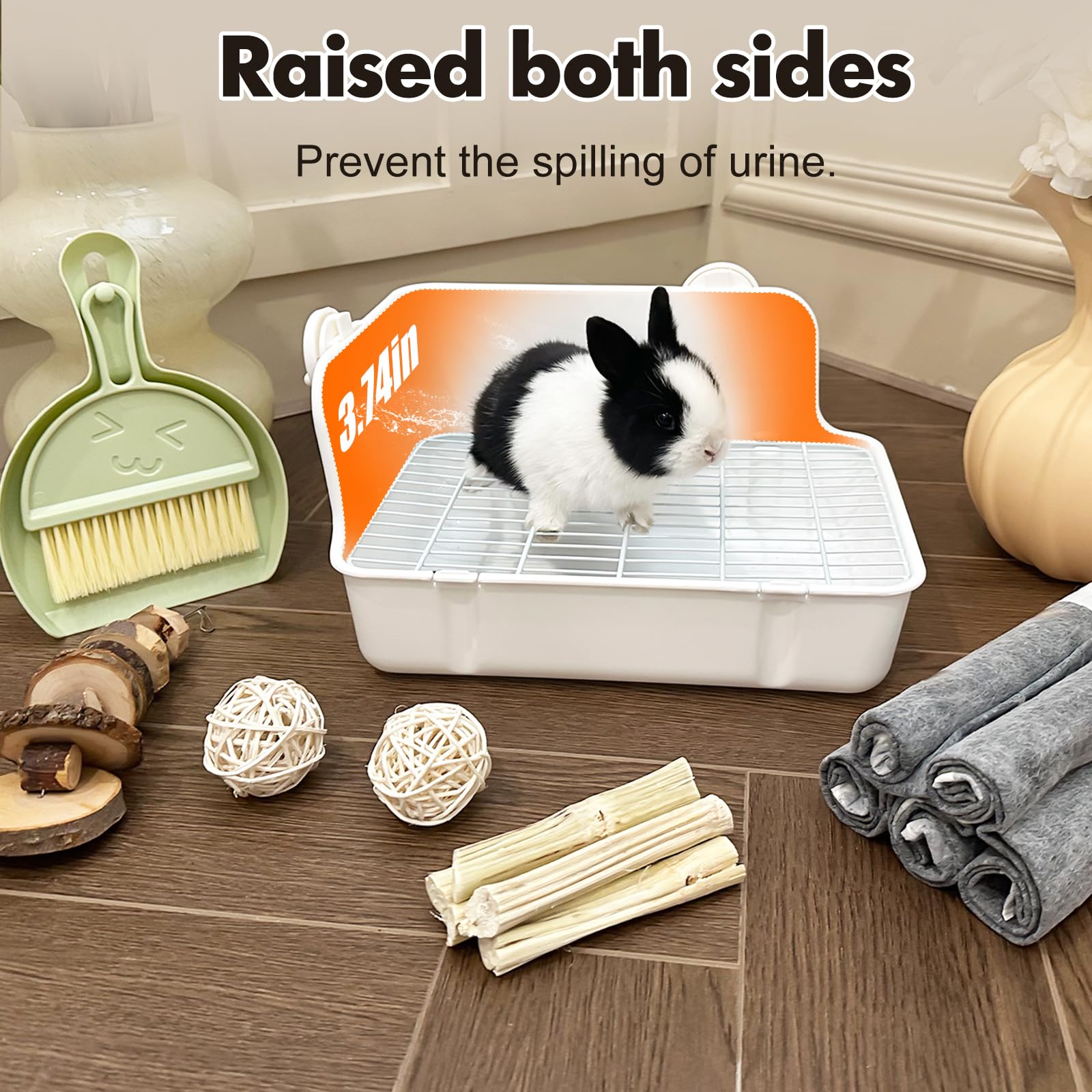 RUBYHOME caja para mascotas: cierres seguros evitan vuelcos.