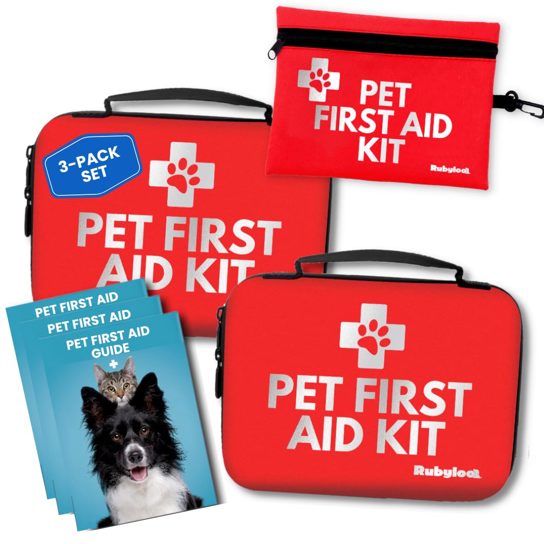 Kit RubyLoo con estuche duro para coche, ideal para emergencias del viaje