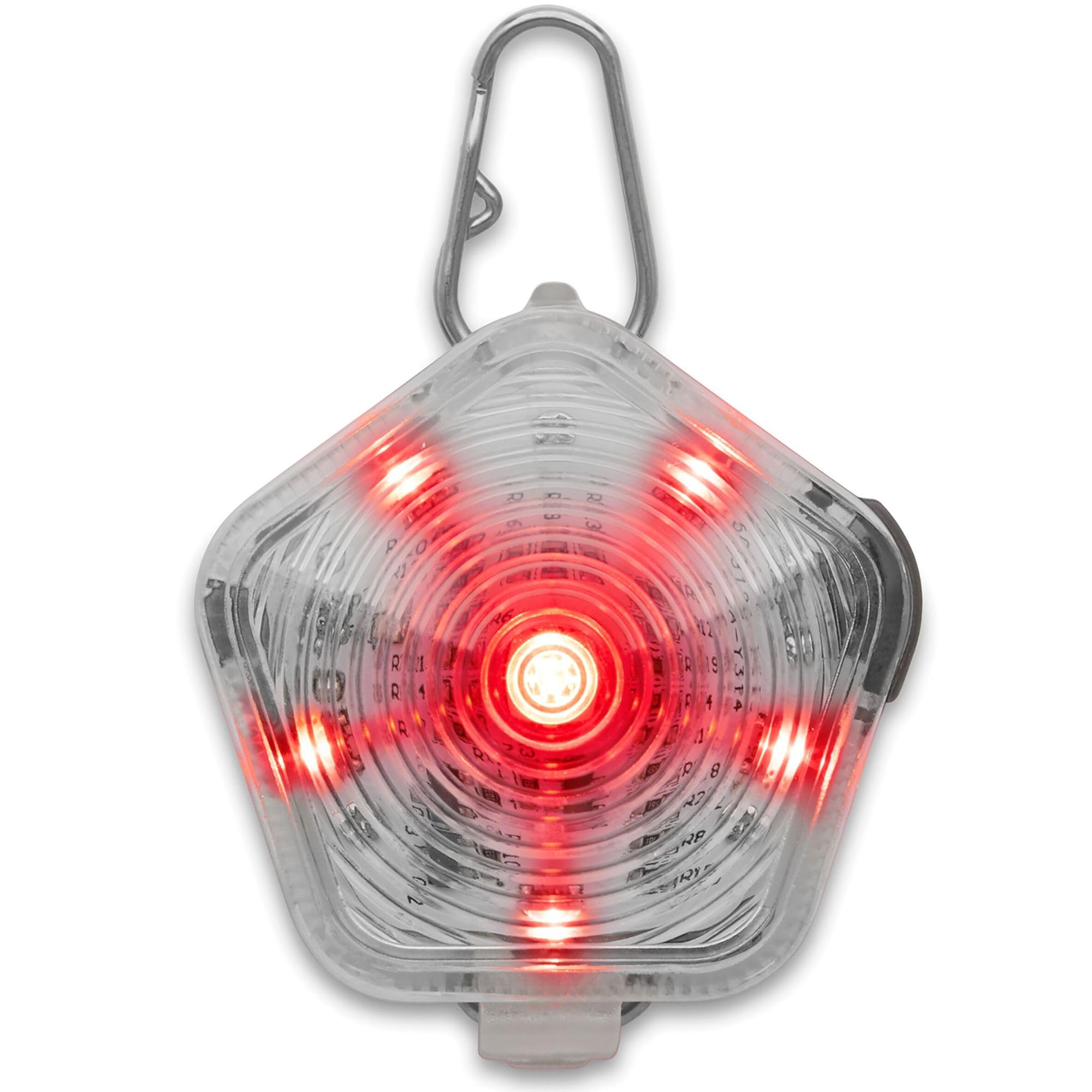 Ruffwear Beacon con luz de tres modos para perros, ideal para paseos nocturnos.