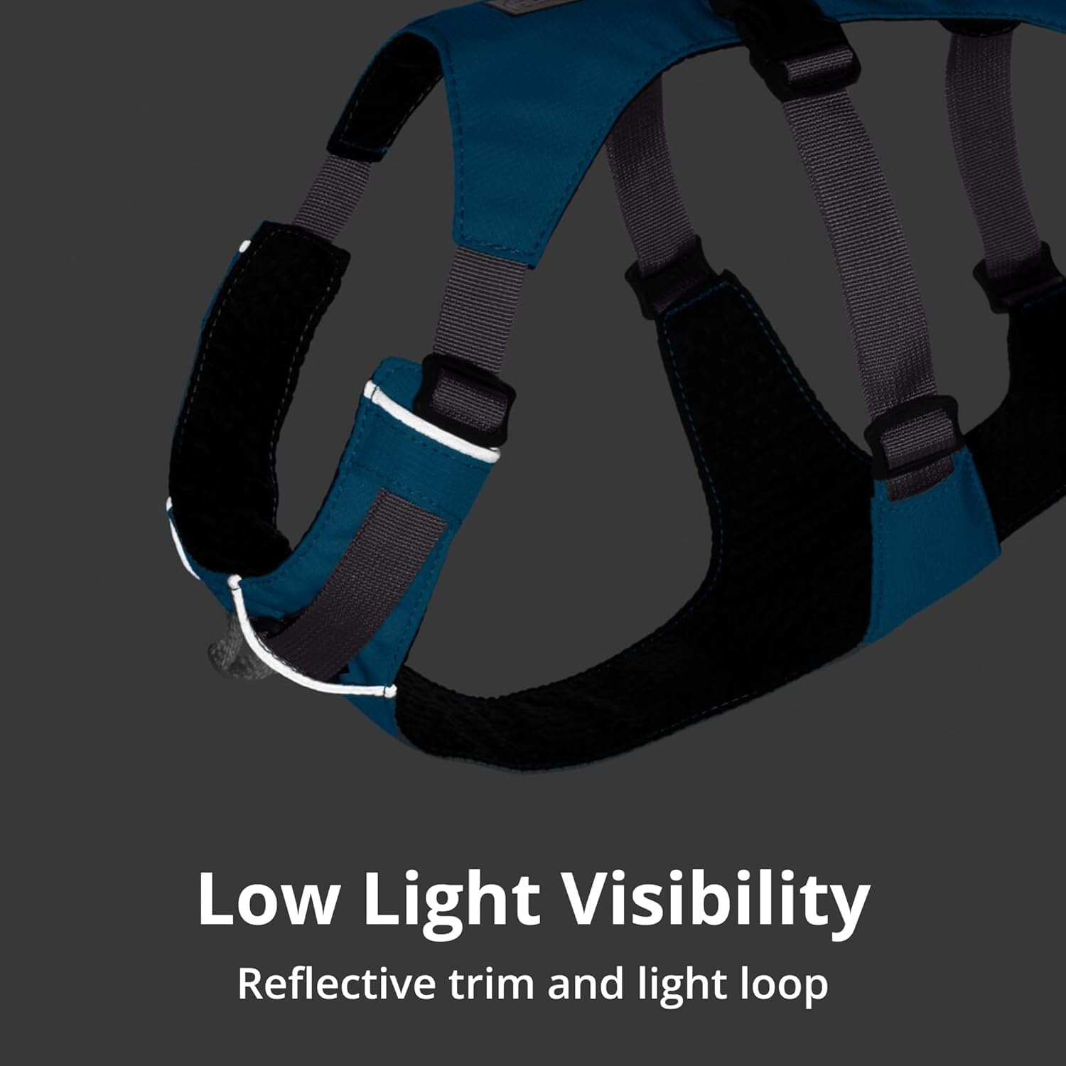 Ruffwear Flagline borde reflectante y lazo de luz para visibilidad