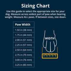 Ruffwear Grip Trex muestra ajuste seguro con correa de velcro.
