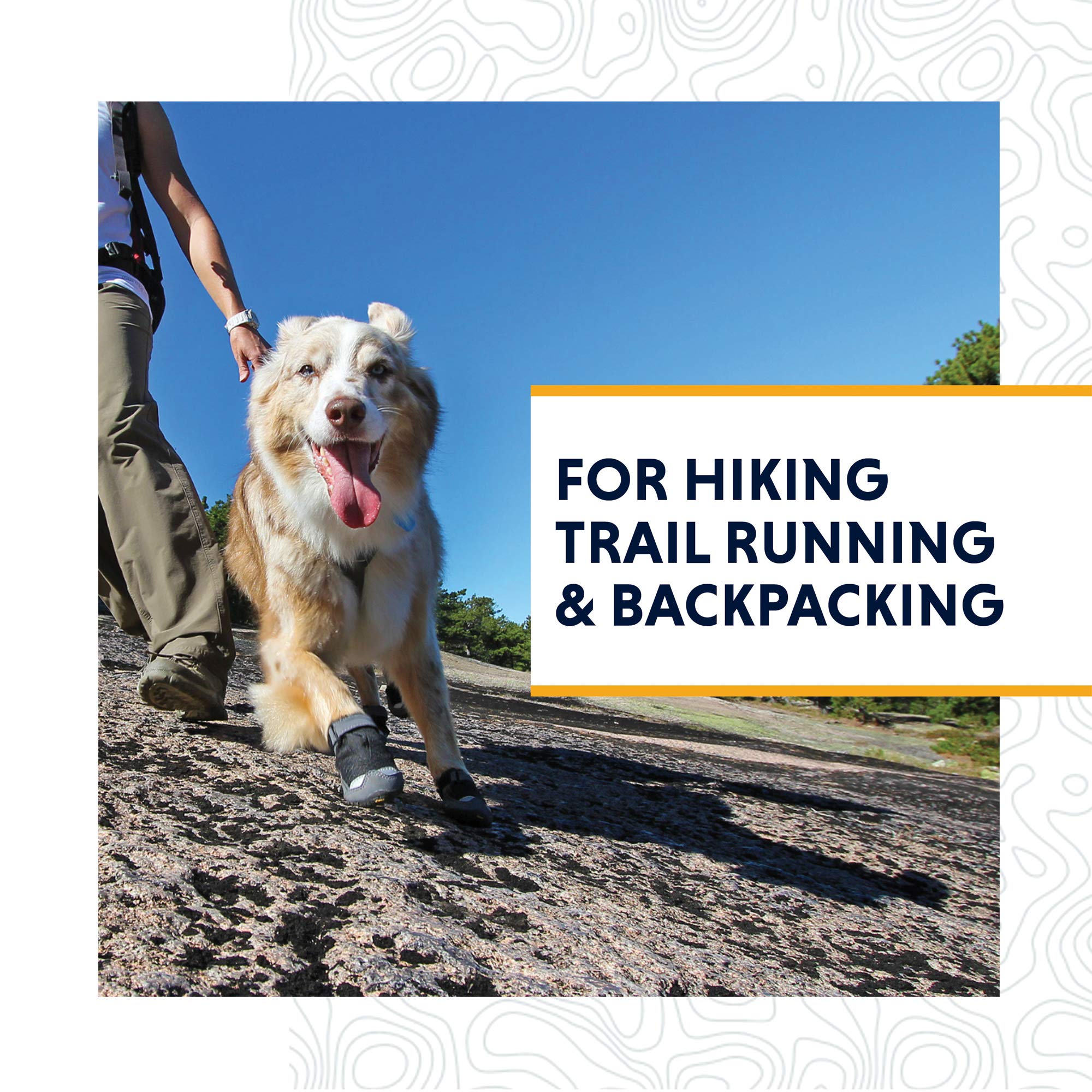 Ruffwear Grip Trex, malla transpirable para comodidad durante caminatas.