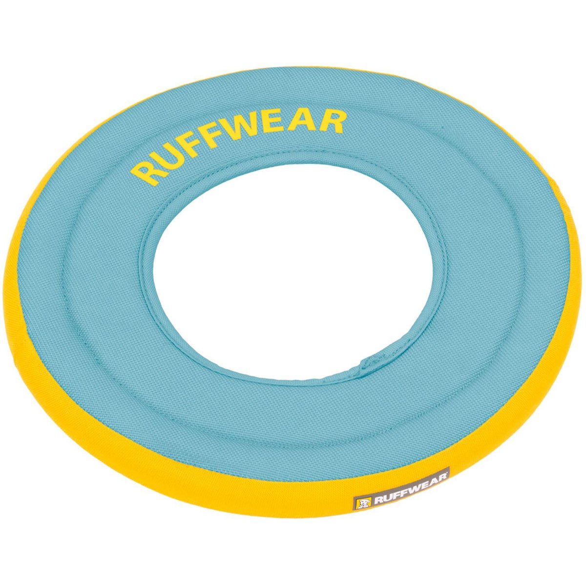 Ruffwear Hydro Plane Frisbee flota en agua y facilita el juego acuático