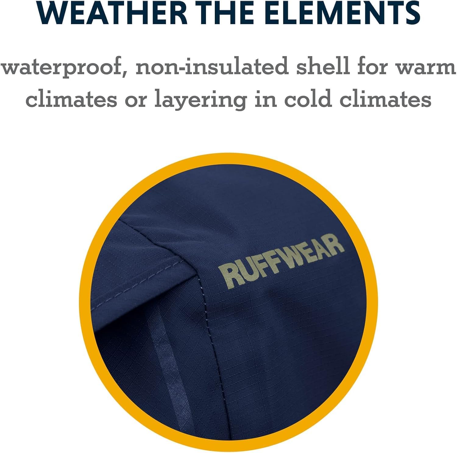 Ruffwear Sun Shower: hebillas de lado rápidas para ajuste seguro