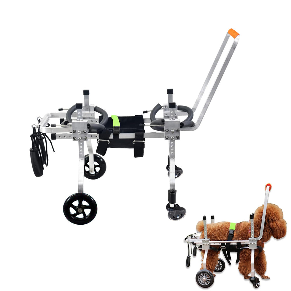 Silla de ruedas RUIFAR con ajuste-frente para mayor comodidad y movilidad de la mascota