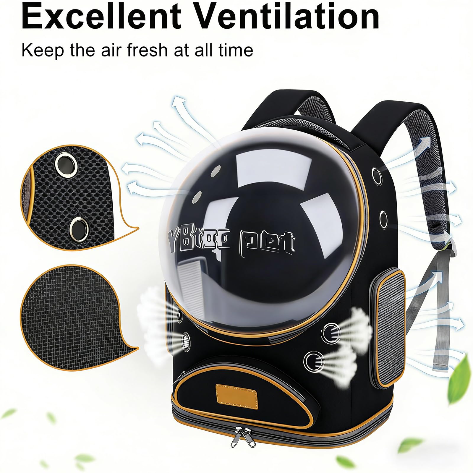 RuiXiangTeng gato-mochila diseño-plegable, fácil de guardar