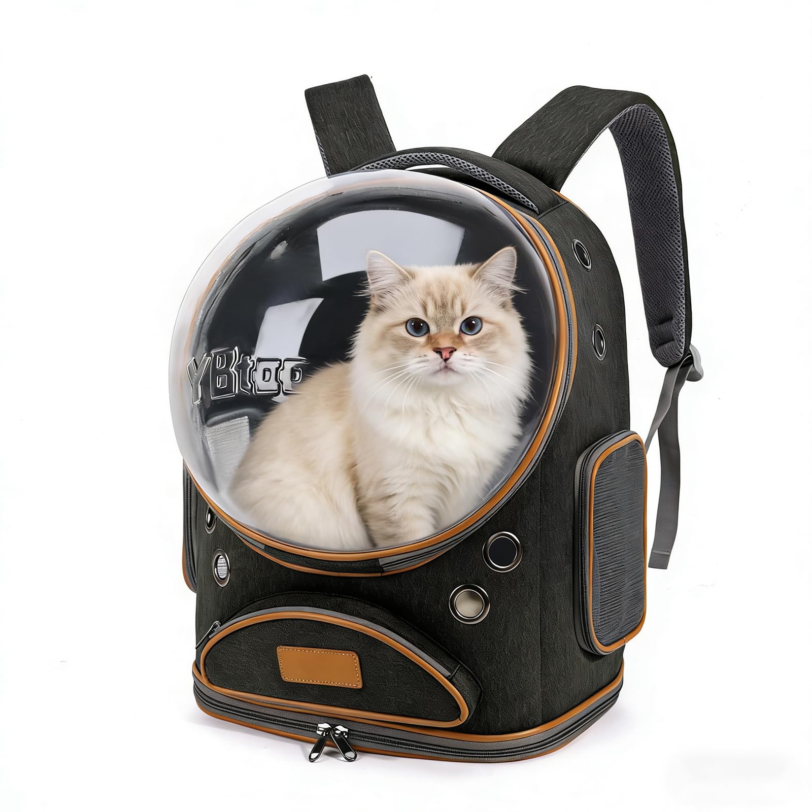 RuiXiangTeng gato-mochila entrada-salida-lateral, acceso sencillo para la mascota