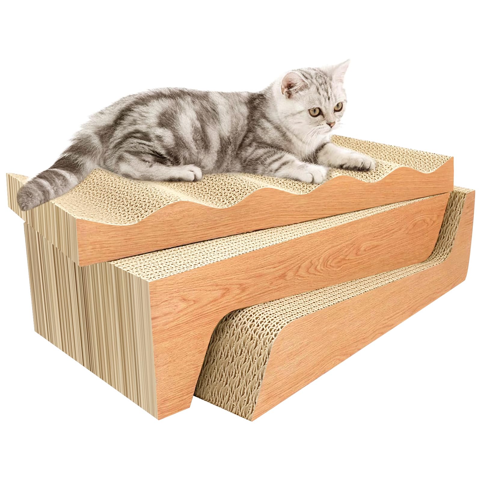 RUMUUKE tapete rasca gato doble cara para interiores, duradero y versátil.