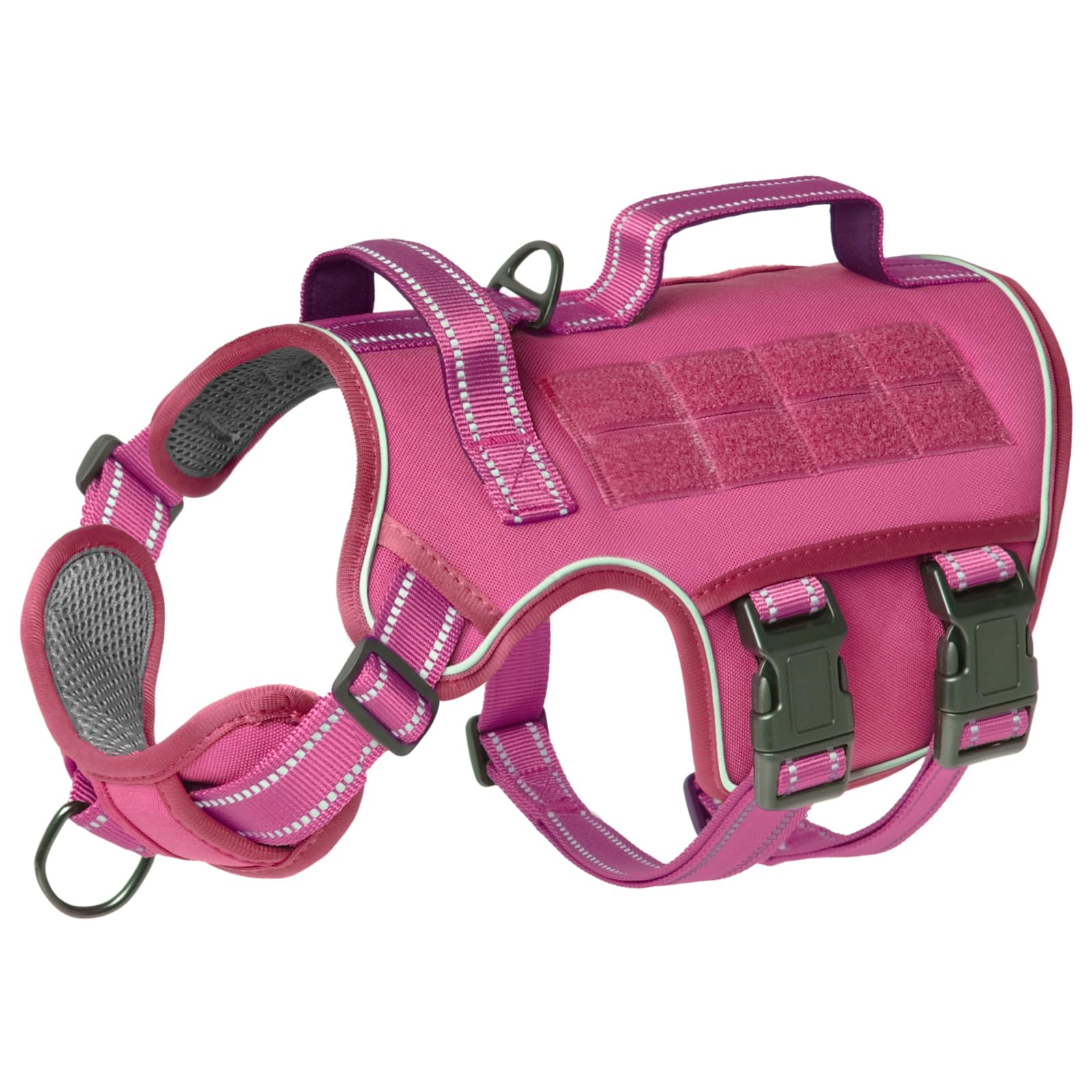 RunFido arnés medio disponible en tallas S, M, L y XL para ajuste personalizado.