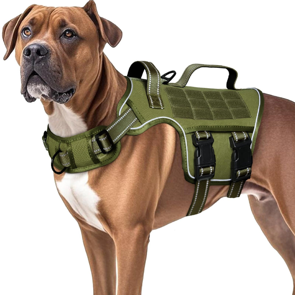 RunFido arnés con ajuste en tallas para perros grandes.