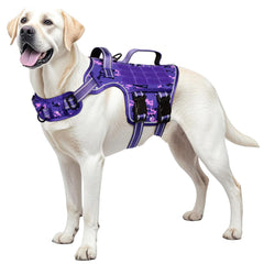 RunFido arnés para perro grande con carga pesada, ideal para entrenamiento y paseo seguro.