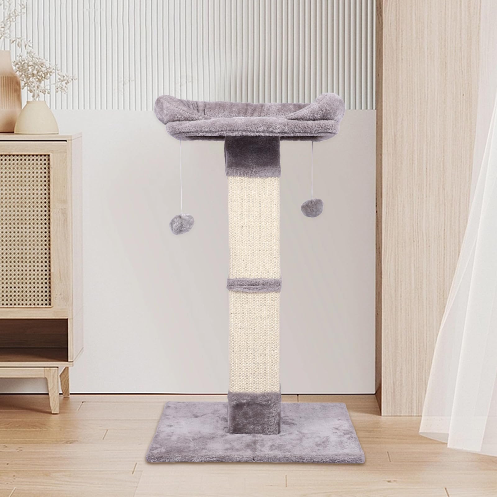 Runske estructura resistente para uso diario en interiores de gatos.