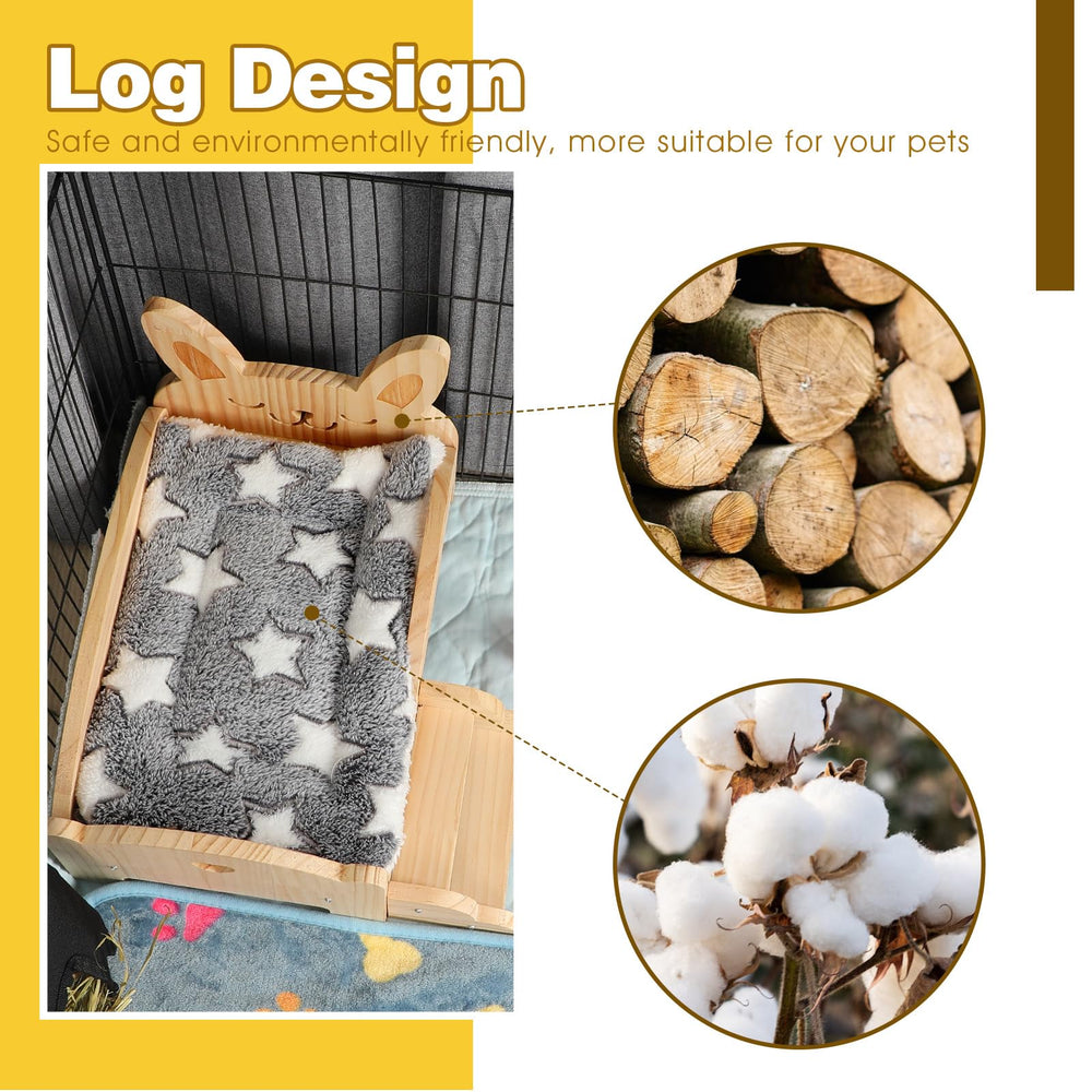 Rypet diseño estampado conejo en la cabecera, detalle tierno