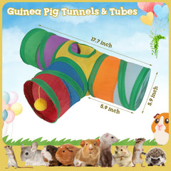 Rypet túnel con bola interactiva para estimular exploración y entretenimiento seguro.
