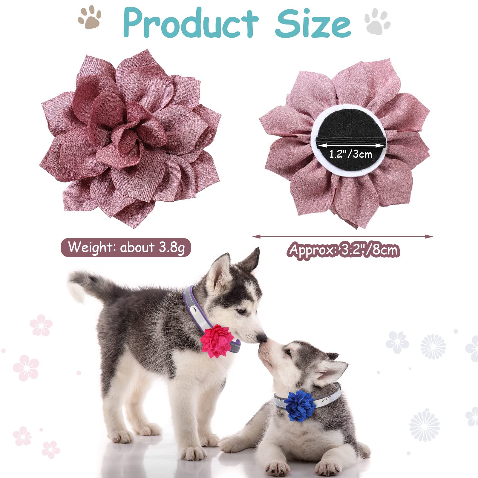 Saintrygo flor loto en collar multicolor, añade encanto suave.