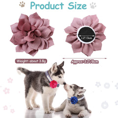 Saintrygo flor loto en collar multicolor, añade encanto suave.