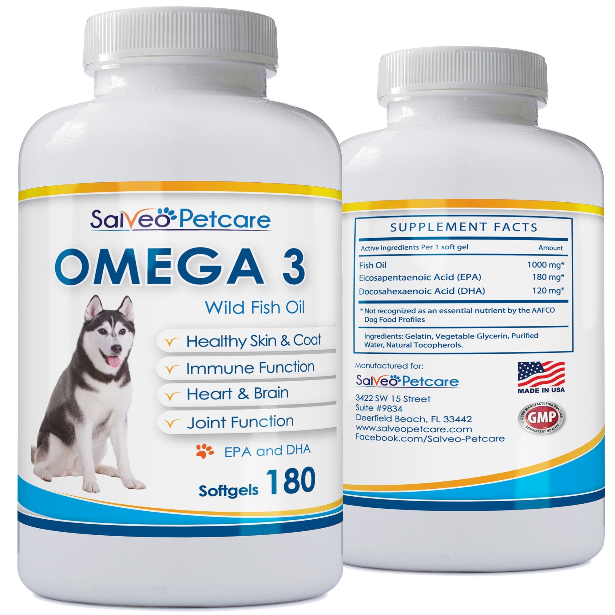 Salveo Omega3 para perros: perro con pelaje brillante gracias al suplemento