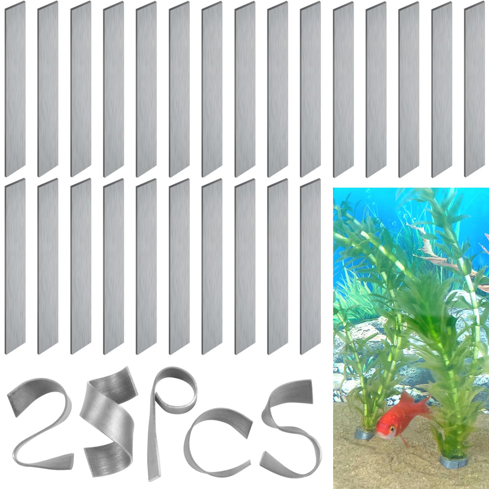 Anclas SANJHFF para acuario: paquete de 25 para fijar plantas vivas