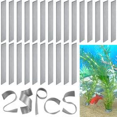 Anclas SANJHFF para acuario: paquete de 25 para fijar plantas vivas