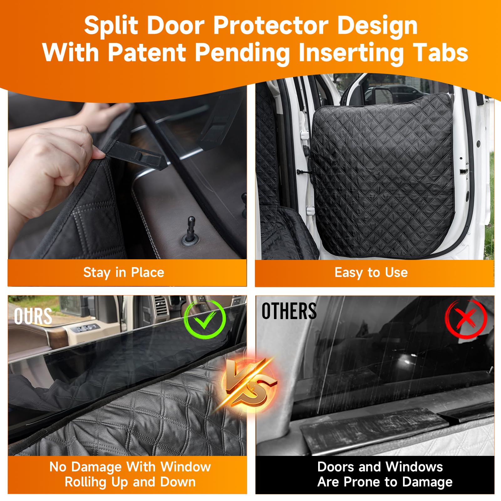 Sanqitara XL instalación rápida; fijación segura a reposacabezas