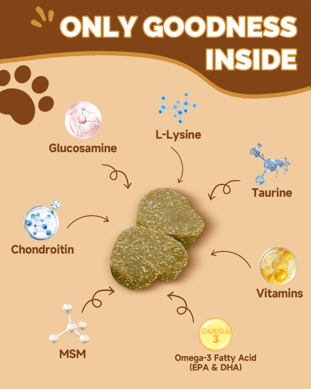 SANTKOL shiitake para perros, antioxidantes y apoyo digestivo suave.