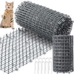 Sanwuta almohadilla con pinchos para gato exterior protege muebles y área al aire libre