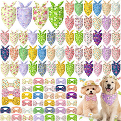 Sanwuta bandana primavera margarita para perros, ideal para fotos y paseos.